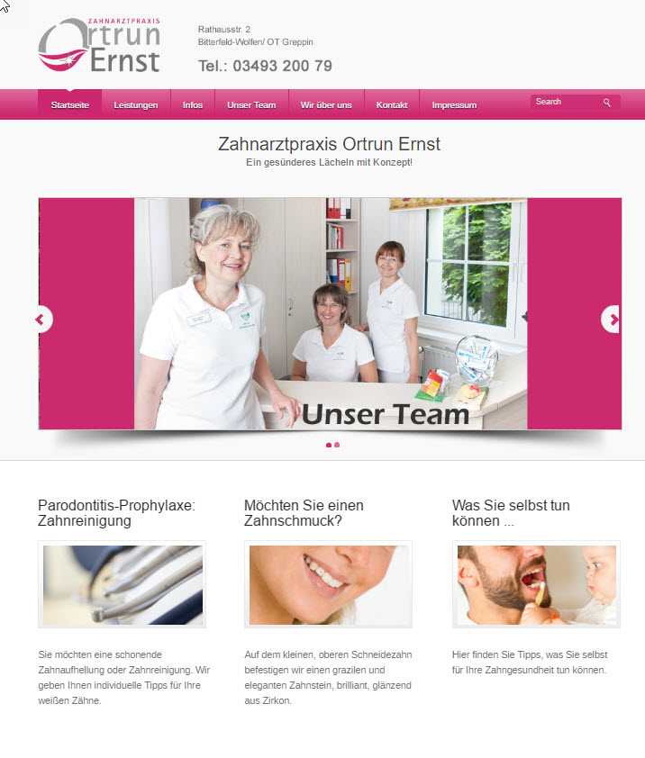 Zahnärztin Ortrun Ernst - 2015